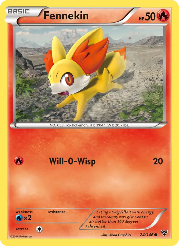 Fennekin 24/146 XY