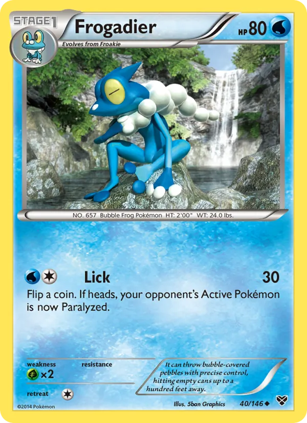 Frogadier 40/146 XY