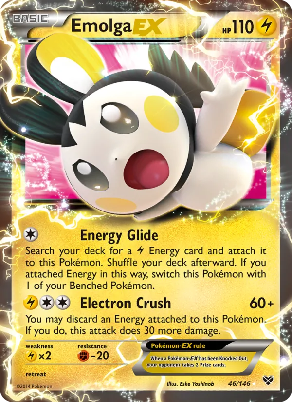 Emolga EX 46/146 XY