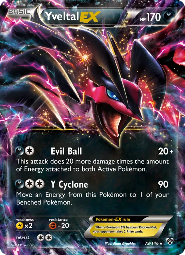 Yveltal EX 79/146 XY