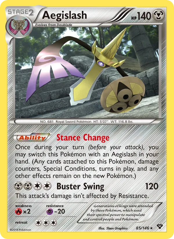 Aegislash 85/146 XY