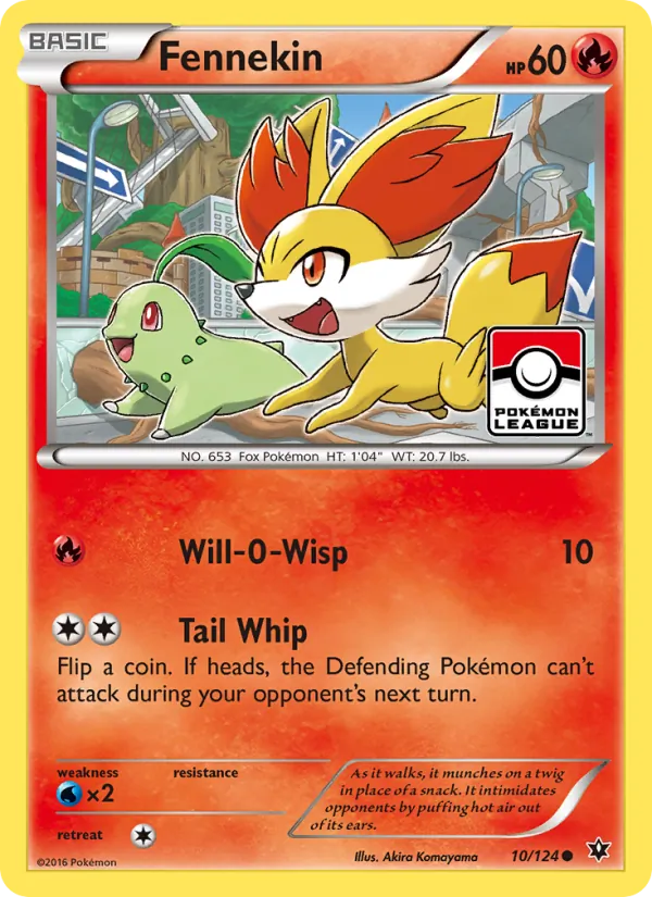 Fennekin 10/124 Fates Collide