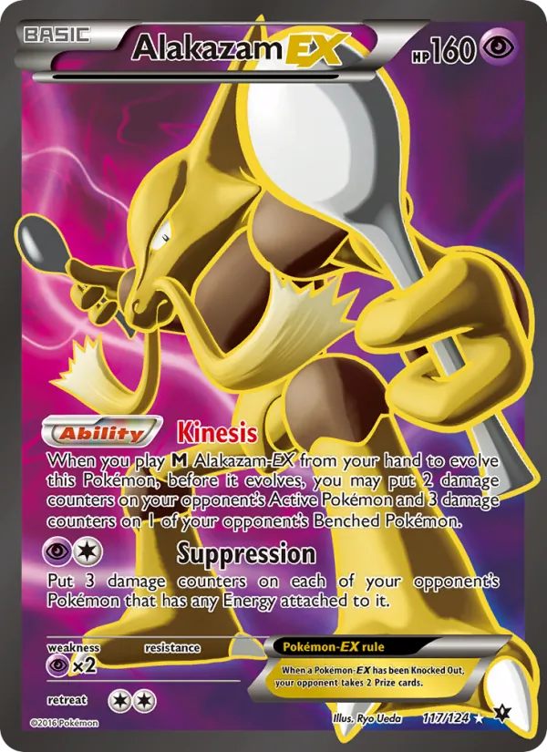 Alakazam EX 117/124 Fates Collide