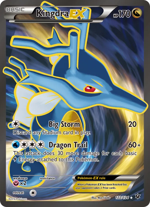 Kingdra EX 122/124 Fates Collide