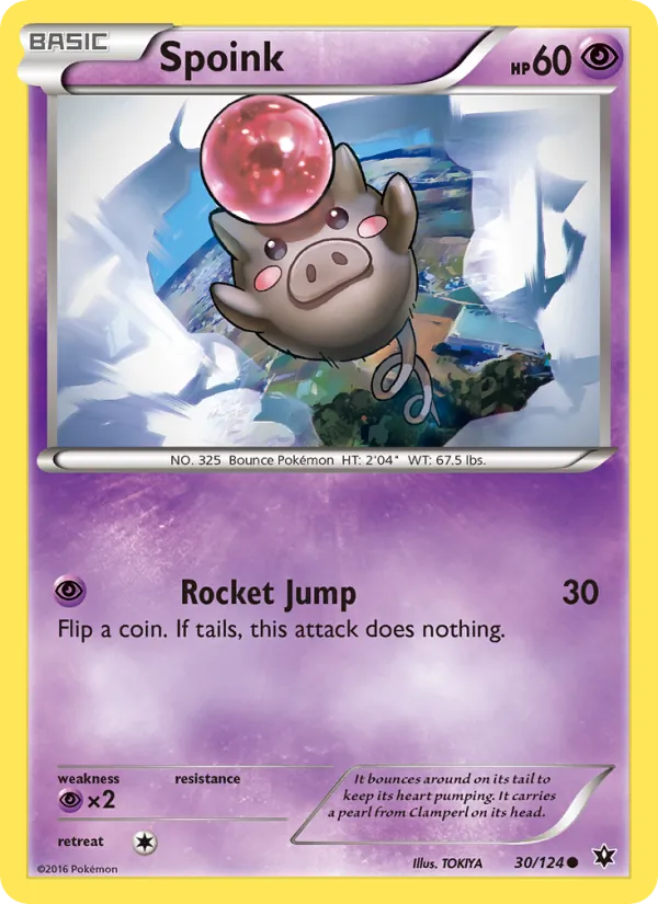 Spoink 30/124 Fates Collide