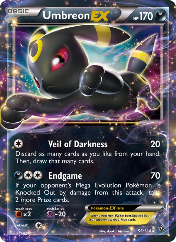 Umbreon EX 55/124 Fates Collide