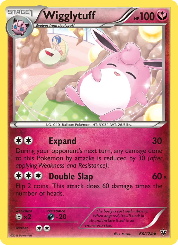 Wigglytuff 66/124 Fates Collide