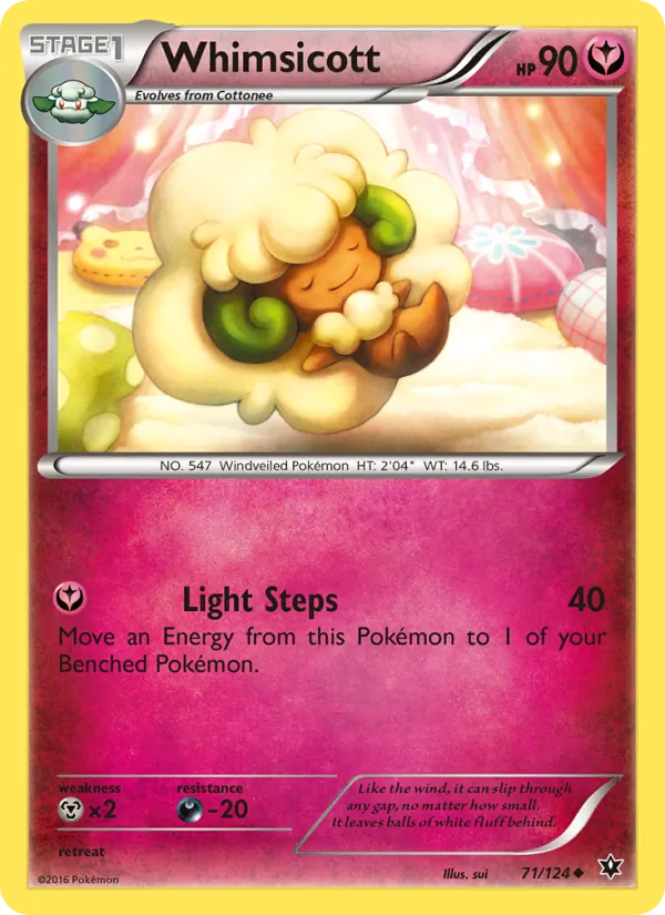 Whimsicott 71/124 Fates Collide
