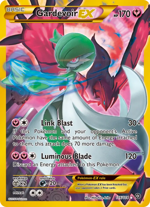 Gardevoir EX 116/114 Steam Siege