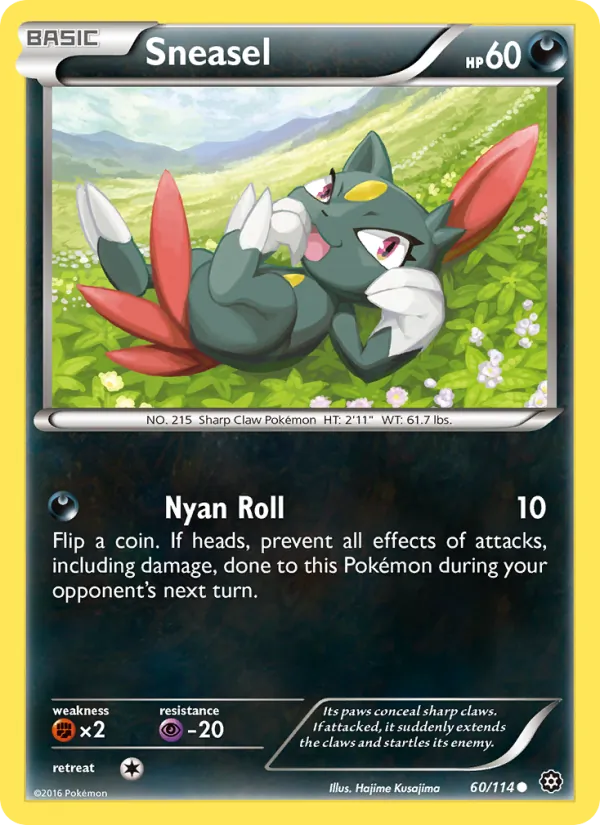 Sneasel 60/114 Steam Siege