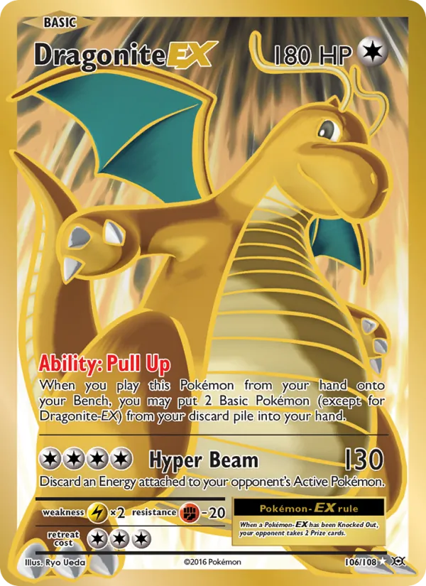 Dragonite EX 106/108 Evolutions