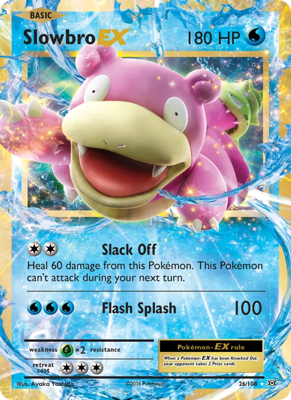 Slowbro EX 26/108 Evolutions