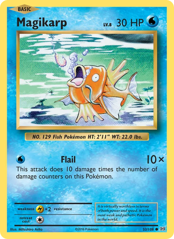 Magikarp 33/108 Evolutions