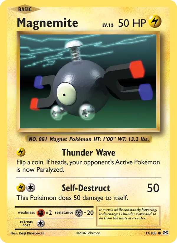 Magnemite 37/108 Evolutions