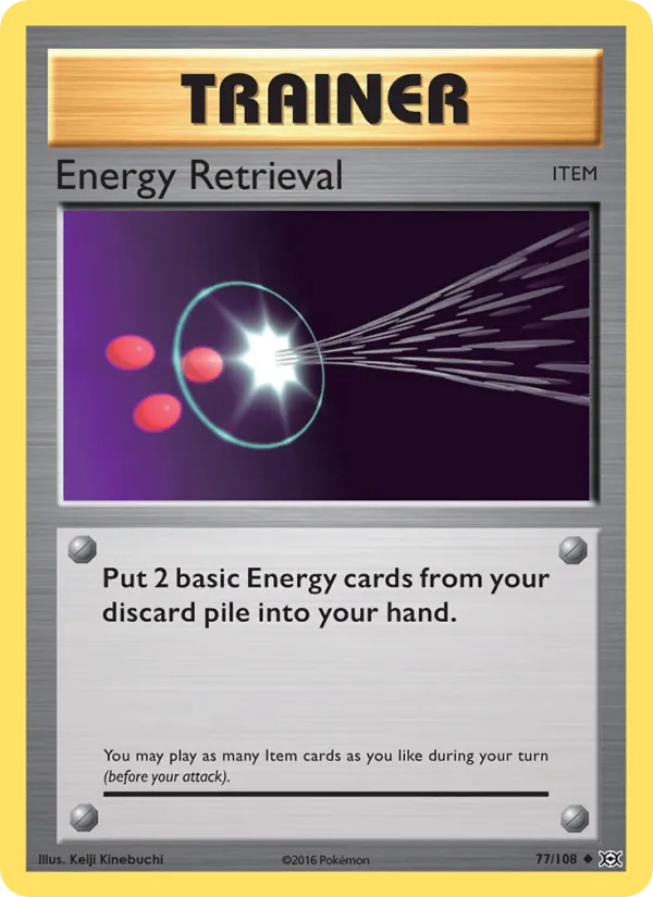 Energy Retrieval 77/108 Evolutions