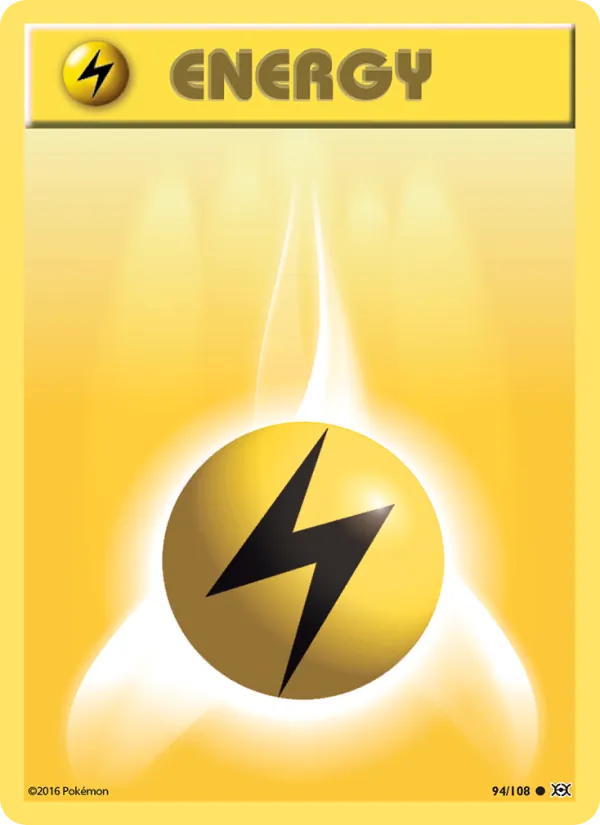 Lightning Energy 94/108 Evolutions