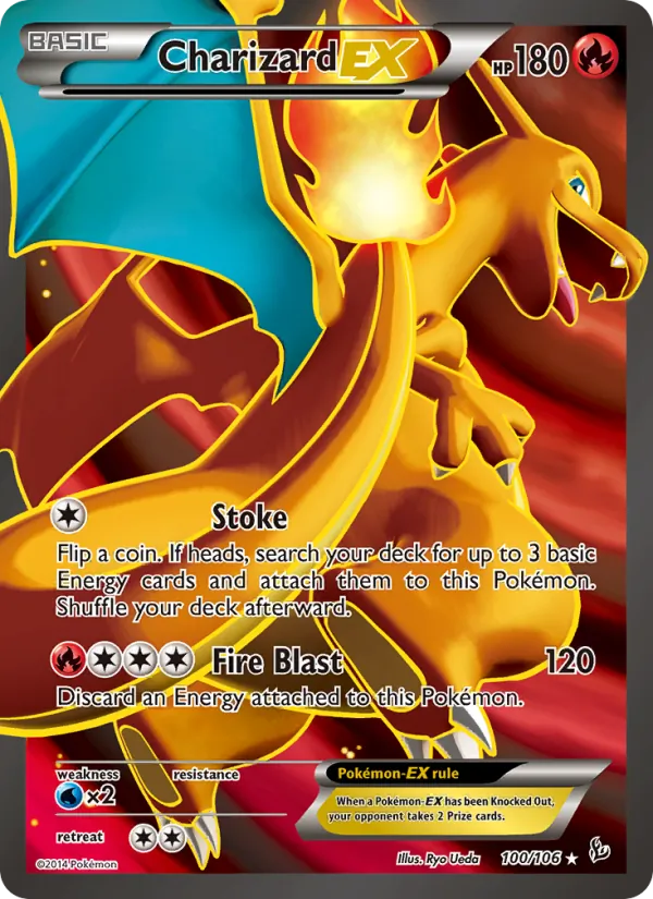 Charizard EX 100/106 Flashfire