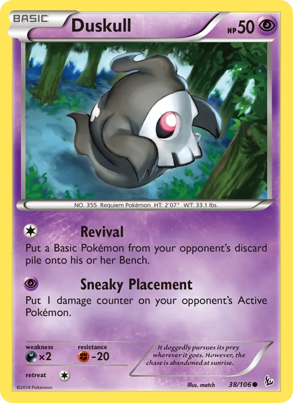 Duskull 38/106 Flashfire
