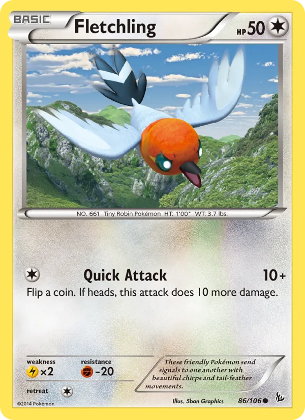 Fletchling 86/106 Flashfire