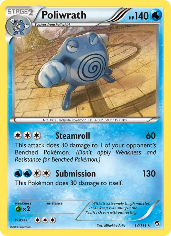 Poliwrath 17/111 Furious Fists
