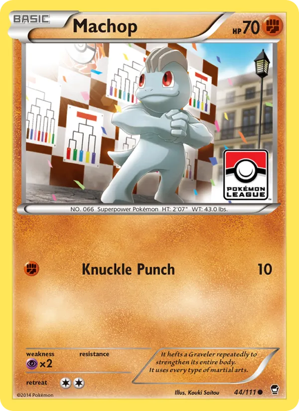 Machop 44/111 Furious Fists