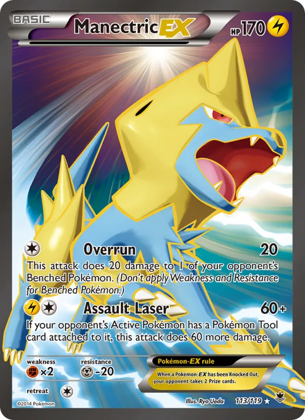 Manectric EX 113/119 Phantom Forces