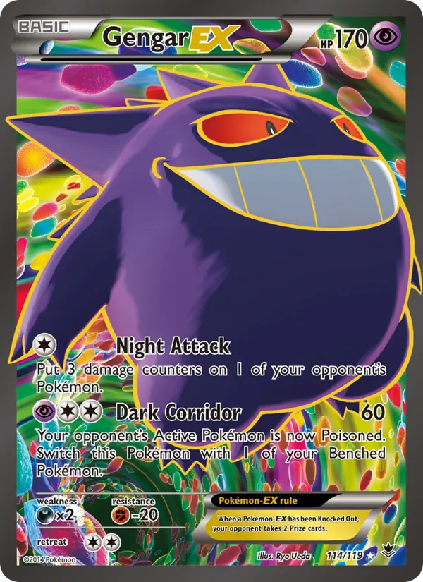Gengar EX 114/119 Phantom Forces