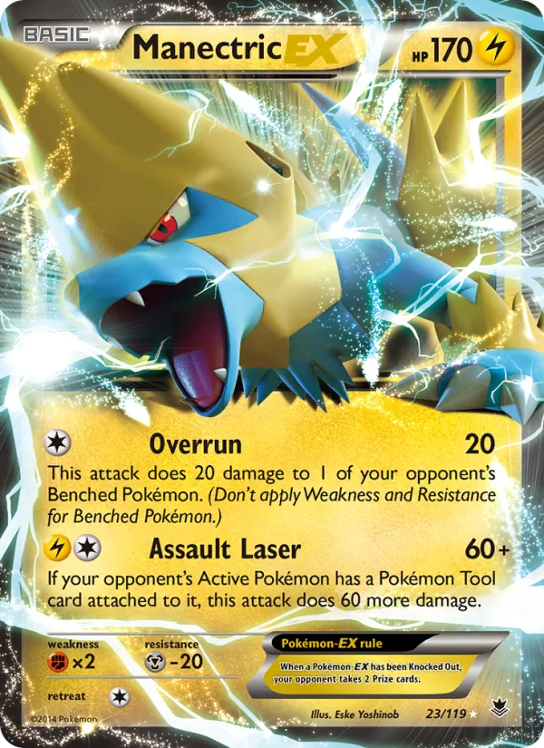 Manectric EX 23/119 Phantom Forces