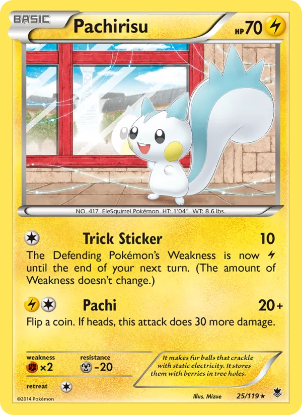Pachirisu 25/119 Phantom Forces