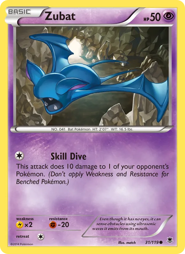 Zubat 31/119 Phantom Forces