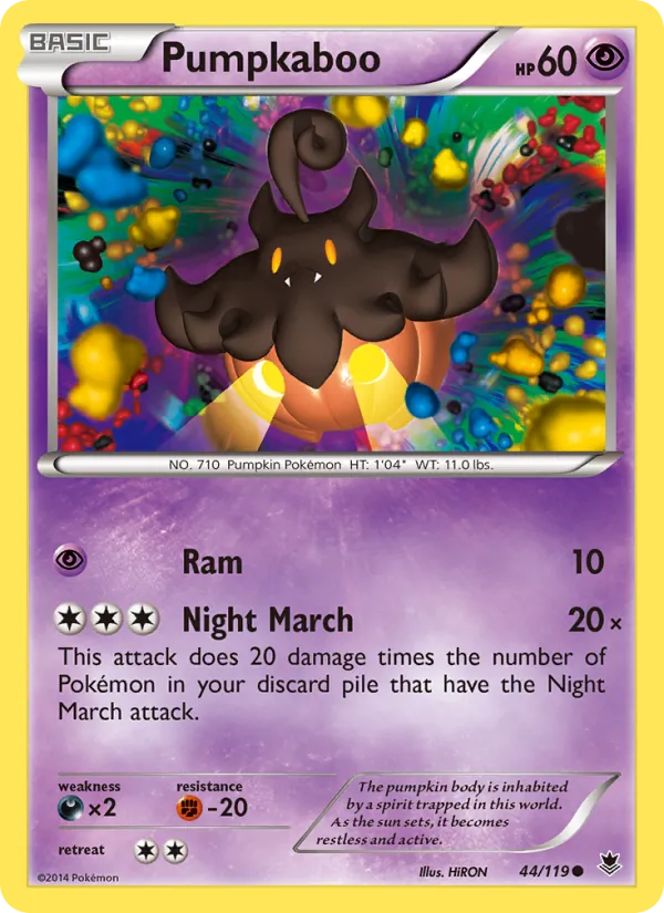 Pumpkaboo 44/119 Phantom Forces
