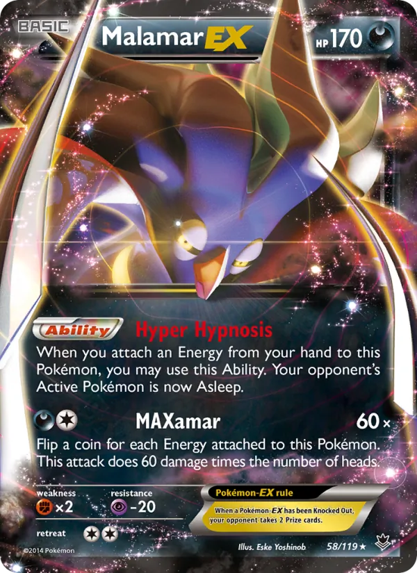 Malamar EX 58/119 Phantom Forces