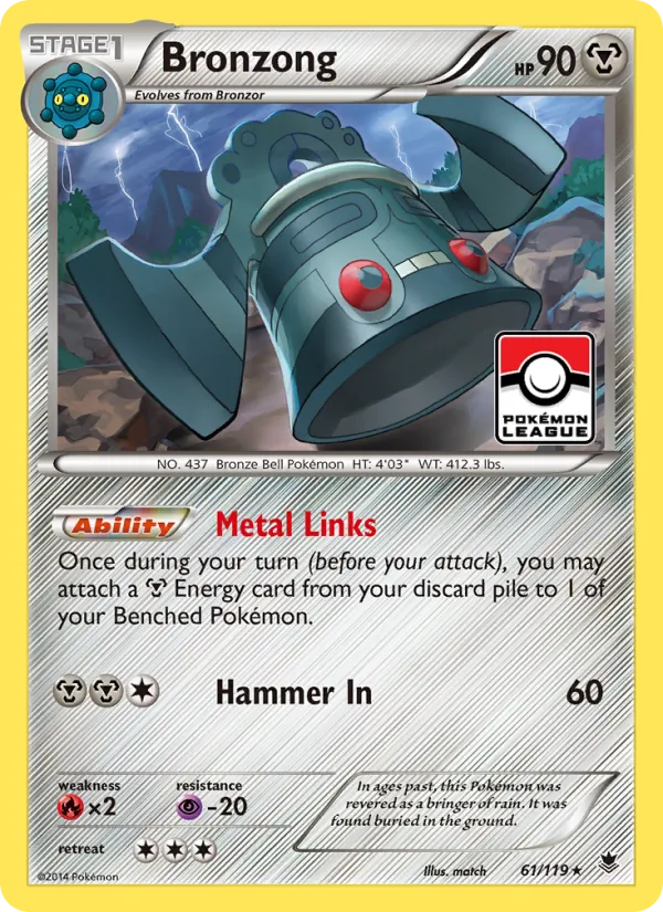 Bronzong 61/119 Phantom Forces