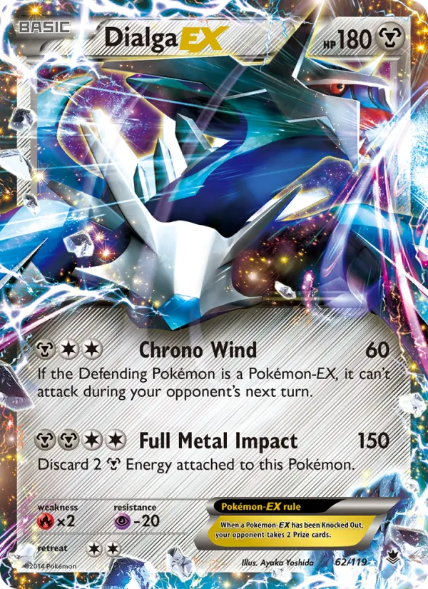 Dialga EX 62/119 Phantom Forces