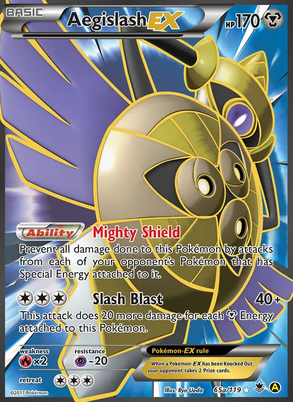 Aegislash EX 65a Phantom Forces