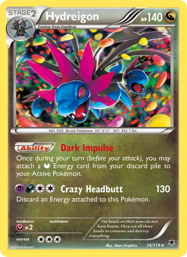 Hydreigon 74/119 Phantom Forces