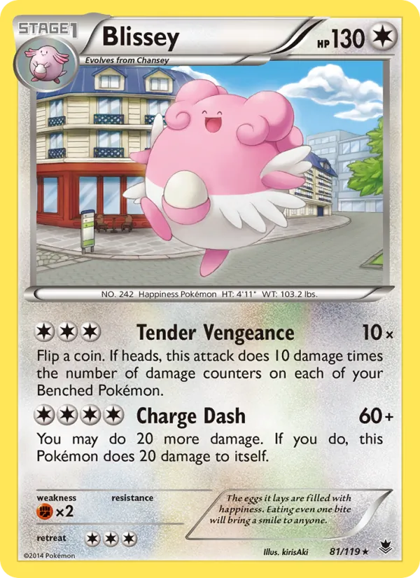 Blissey 81/119 Phantom Forces