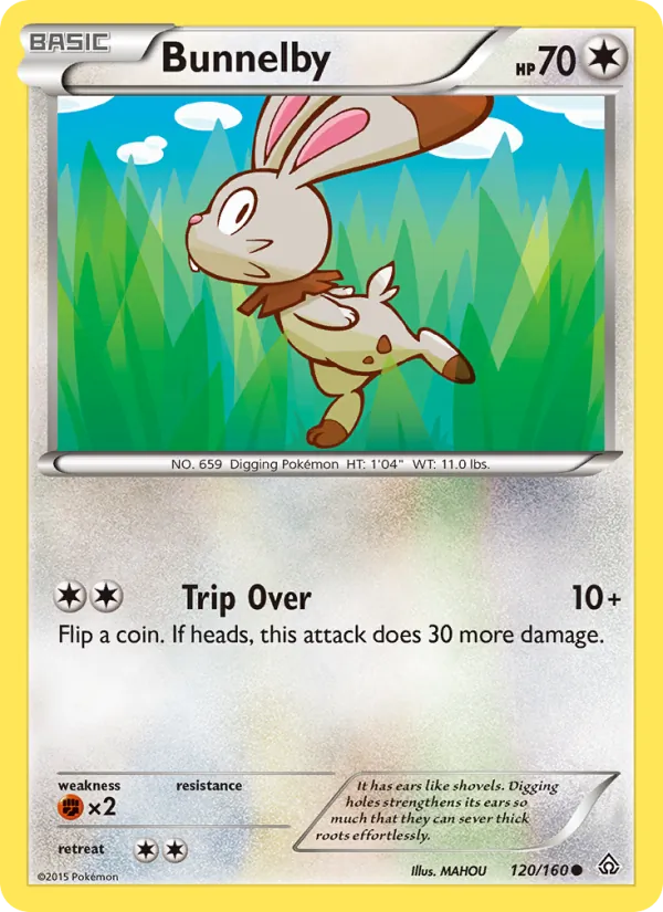Bunnelby 120/160 Primal Clash