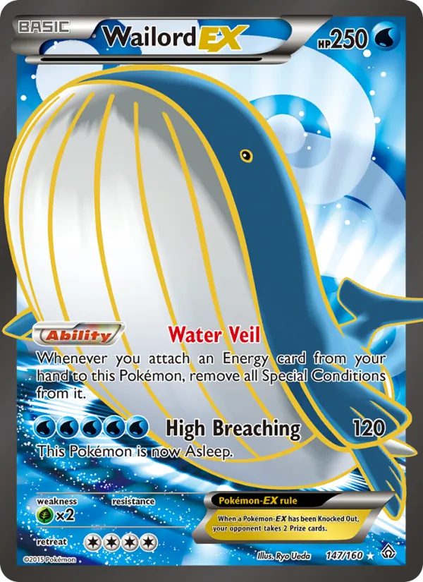 Wailord EX 147/160 Primal Clash