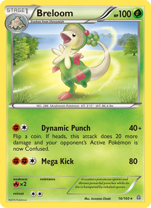 Breloom 16/160 Primal Clash