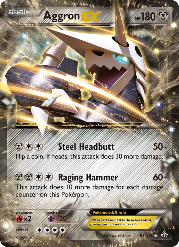 Aggron EX 93/160 Primal Clash