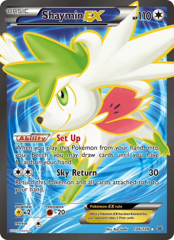 Shaymin EX 106/108 Roaring Skies
