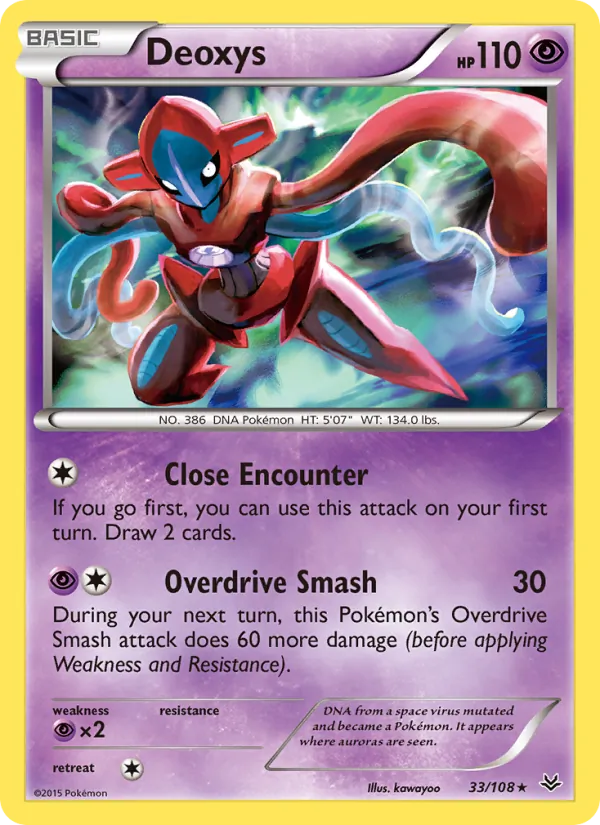 Deoxys 33/108 Roaring Skies