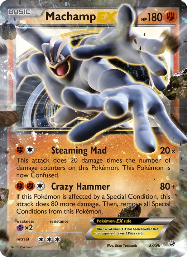 Machamp EX 37/98 Ancient Origins