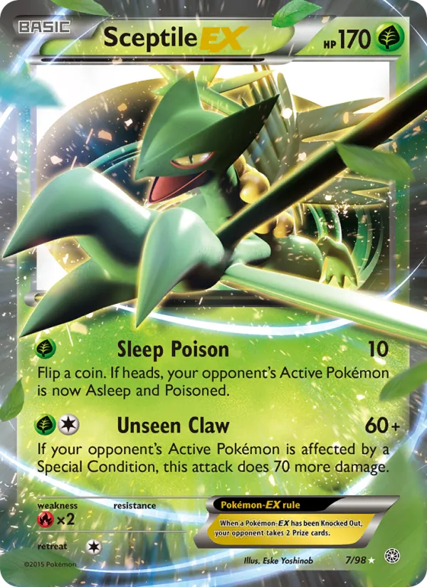 Sceptile EX 7/98 Ancient Origins
