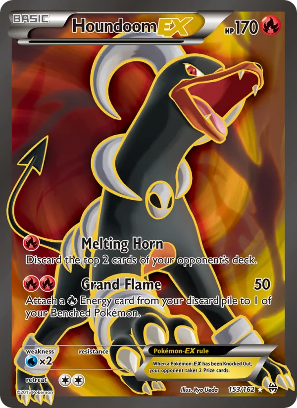 Houndoom EX 153/162 BREAKthrough