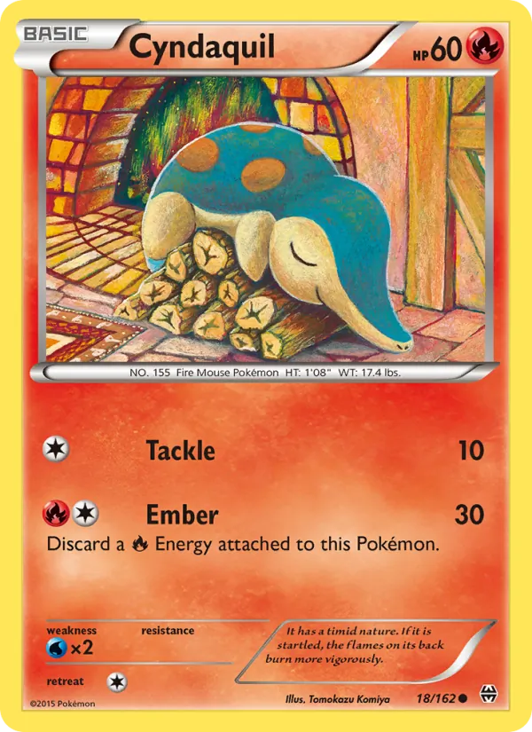 Cyndaquil 18/162 BREAKthrough