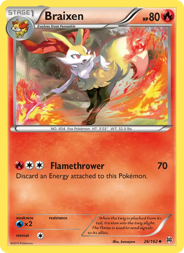Braixen 26/162 BREAKthrough