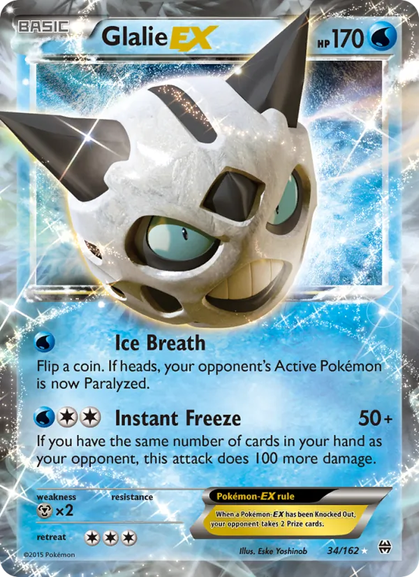 Glalie EX 34/162 BREAKthrough