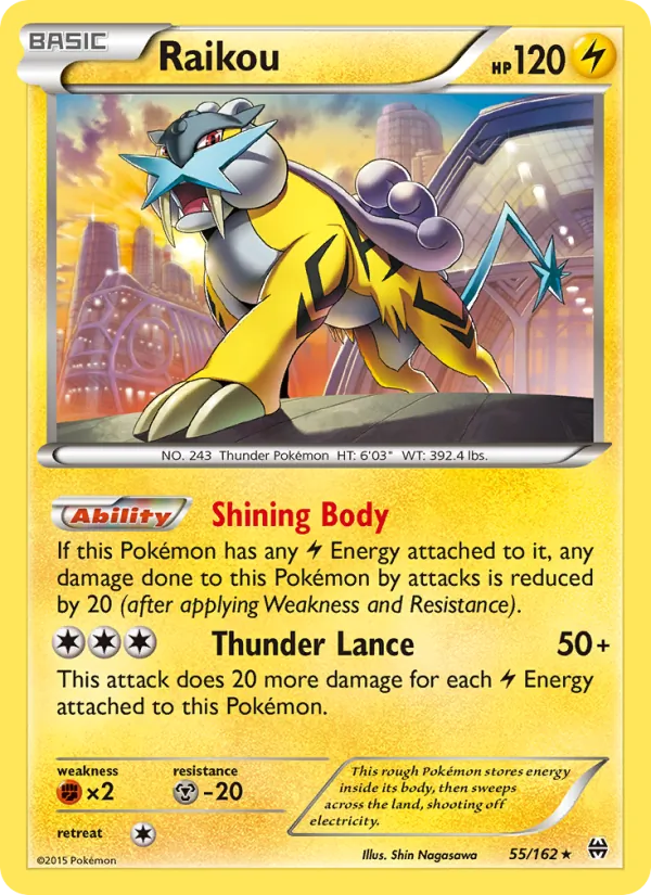 Raikou 55/162 BREAKthrough